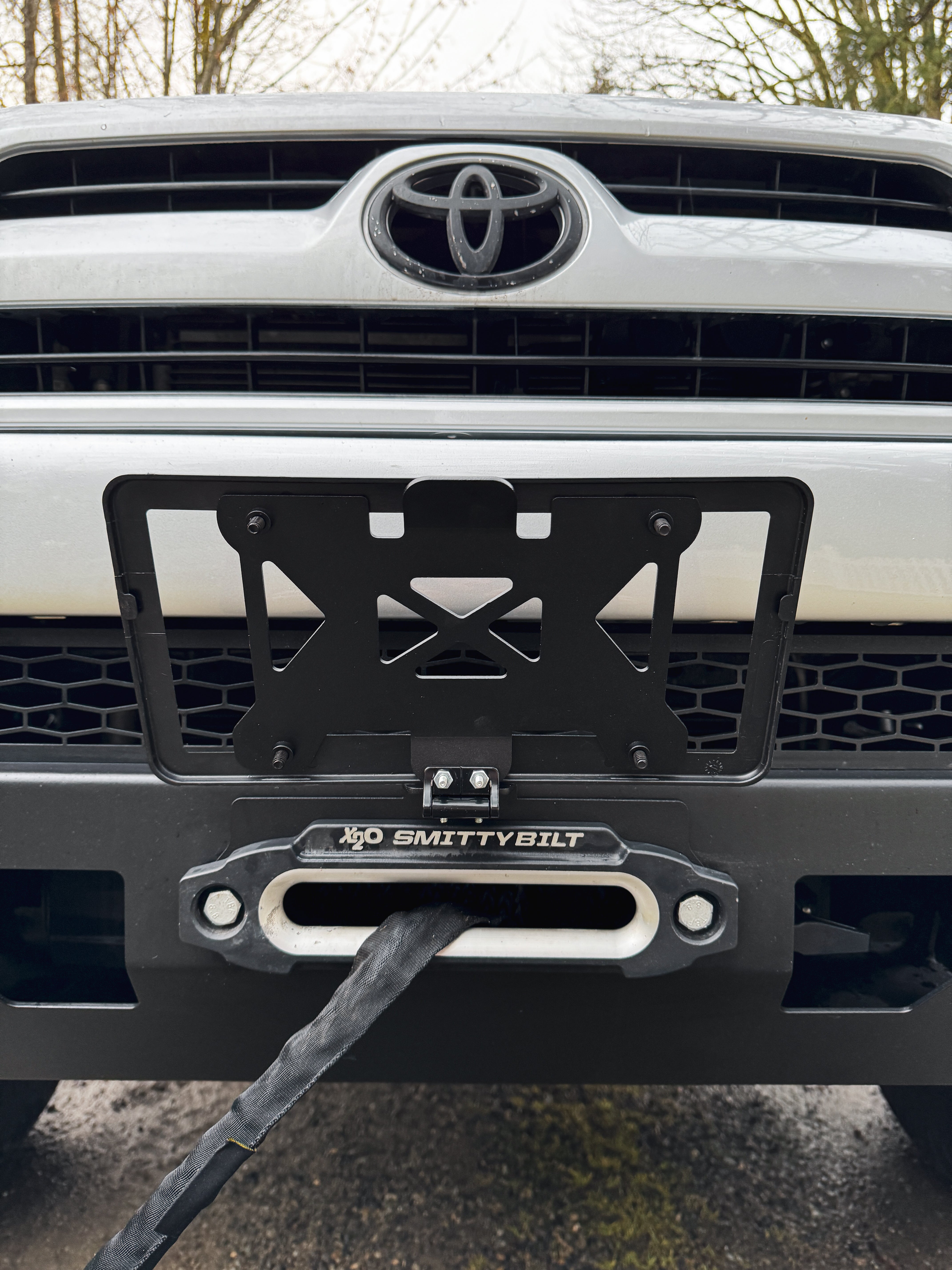 Fairlead License Plate Flip Mount