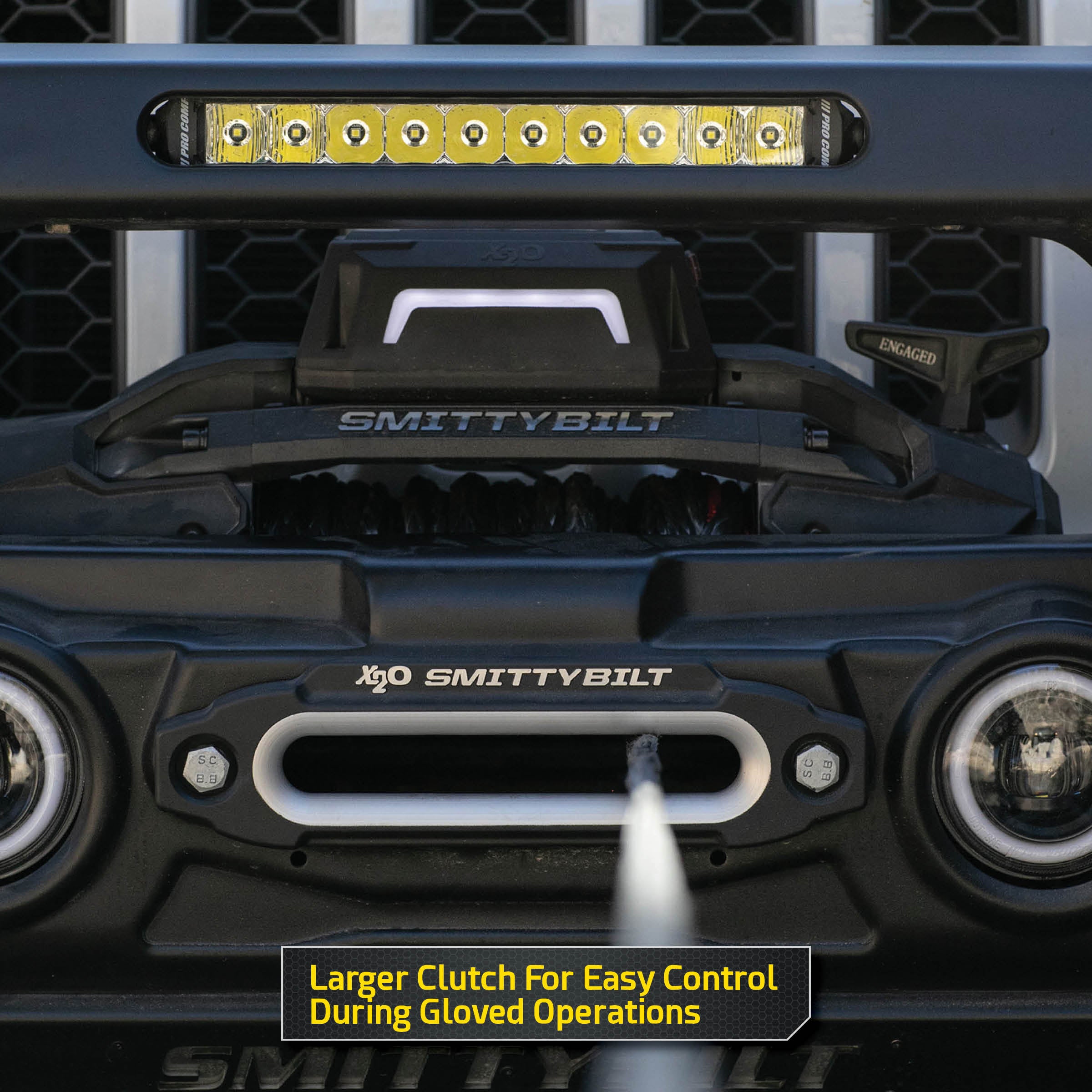 Smittybilt - X2O GEN3 10K Winch with Synthetic Rope